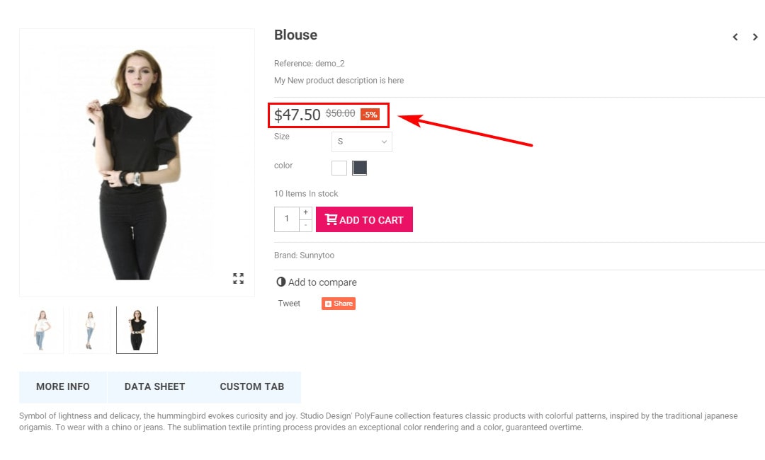 Catalog price rules in your shop